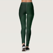 Groene schattige kameleon leggings (Achterkant)