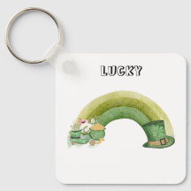 Groene schattige regenboogfeestdag