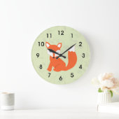 Groene schattige Woodland baby vos Grote Klok (Huis)