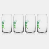 Groene Schattigee zen vlinderbril Blikvorm Glas (Rechts)