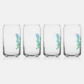 Groene Schattigee zen vlinderbril Blikvorm Glas (Links)