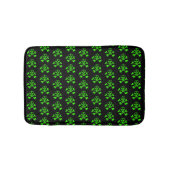 groene schedel badmat (Voorkant)