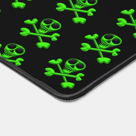 groene schedel bureaumat (Hoek)