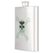 Groene schedel- en beenderkolf flacon (Links)