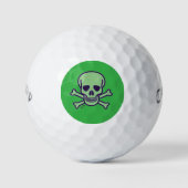 Groene Schedel groen Callaway Warbird golfballen 1 (Voorkant)