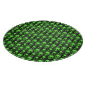 Groene Schedels en Zonnebloem Serie Ontwerp 2 Snijplank (Hoek)
