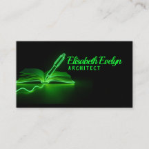 Groene scheppingslijnen: pen en boek