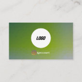 groene schilder visitekaartje (Achterkant)
