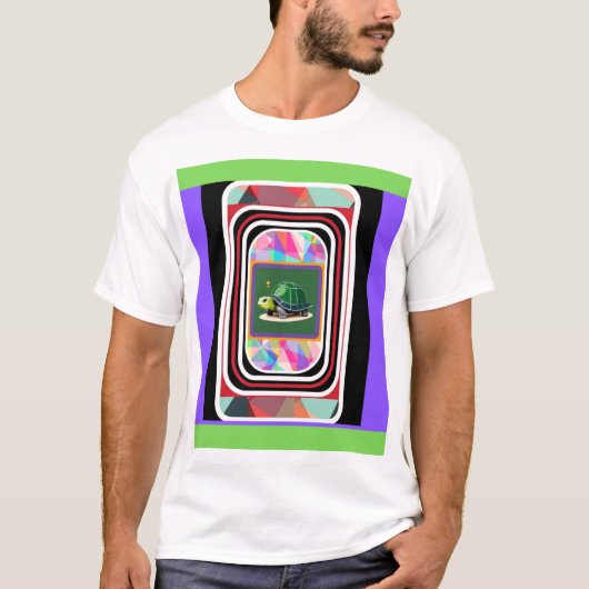 Groene Schildpad 1 T-shirt (Voorkant)