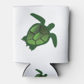 Groene schildpad blikjeskoeler (Voorkant)