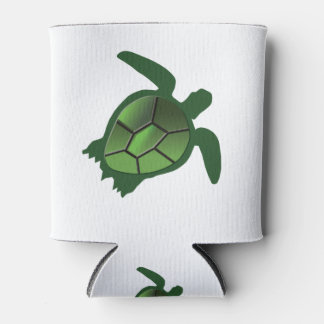 Groene schildpad blikjeskoeler