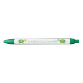 Groene Schildpad Good Luck Charm Pen voor Examens  (Voorkant)