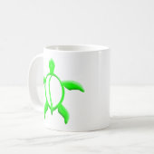 groene schildpad koffiemok (Voorkant links)