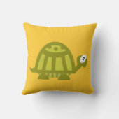 Groene Schildpad Kussen (Achterkant)