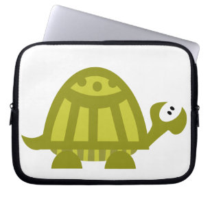Groene Schildpad Laptop Sleeve