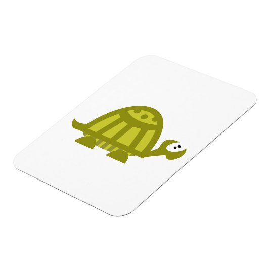 Groene Schildpad Magneet (Linkerzijde)