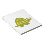 Groene Schildpad Notitieblok (Schuin)