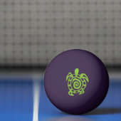 Groene schildpad pingpongbal (Net)