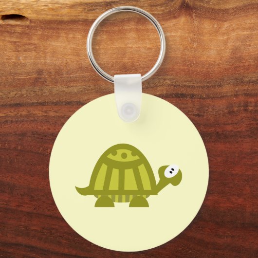 Groene Schildpad Sleutelhanger (Voorkant)