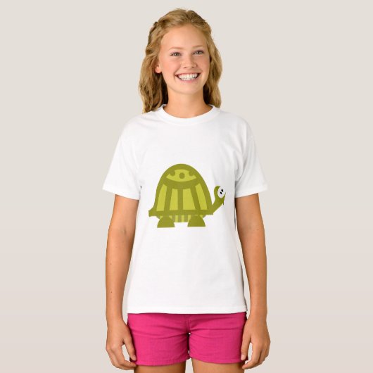 Groene Schildpad T-shirt (Voorkant volledig)