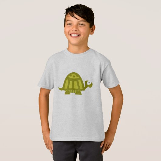Groene Schildpad T-shirt (Voorkant volledig)