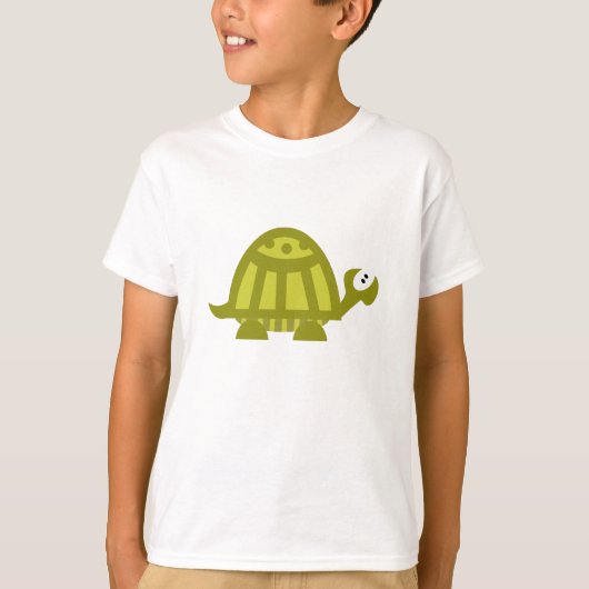 Groene schildpad t-shirt (Voorkant)