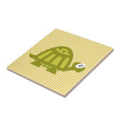 Groene Schildpad Tegeltje (Zijkant)