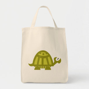 Groene Schildpad Tote Bag