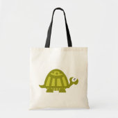 Groene Schildpad Tote Bag (Voorkant)
