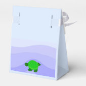 Groene schildpadden bedankdoosjes (Achterkant)