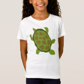 Groene schildpadden en rots t-shirt (Voorkant)