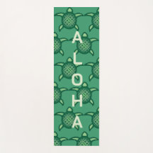 Groene schildpadden met Aloha