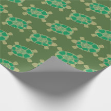 Groene schildpadden — Verpakkingspapier
