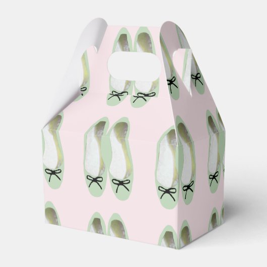 Groene schoenen bedankdoosjes (Voorkant Zijde)