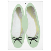 Groene schoenen klembord (Achterkant)