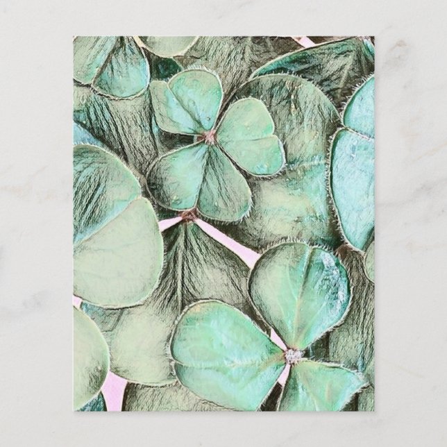  groene schokstenen Papier (Voorkant)