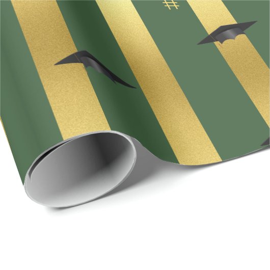 Groene School College University Afstuderen Class Cadeaupapier (Rol Hoek)