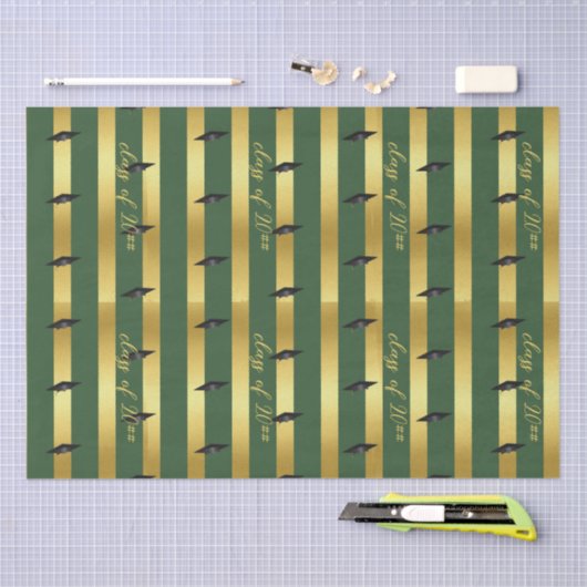 Groene School College University Afstuderen Class Tissuepapier (Craft)