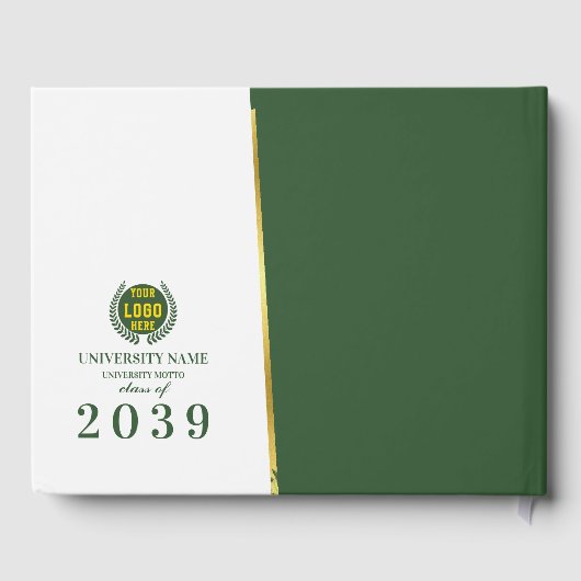 Groene School College University Afstuderen Dag Gastenboek (Achterkant)