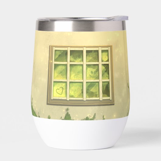  Groene School Waterfles (Links)