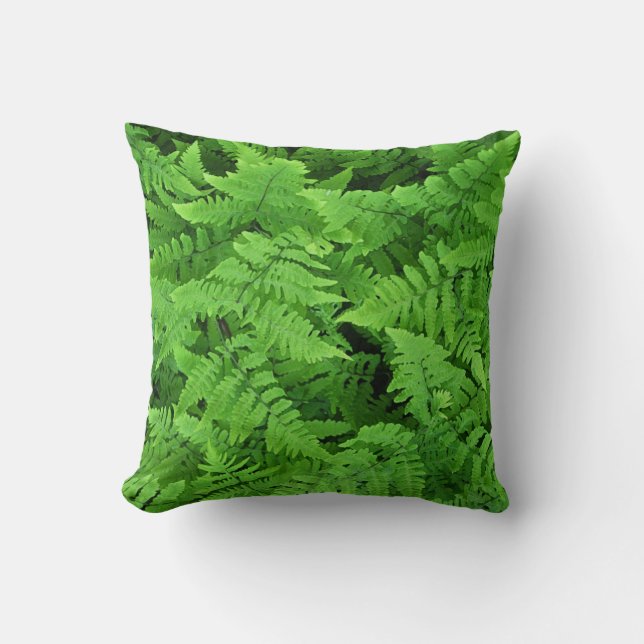 Groene schoonheid kussen (Voorkant)