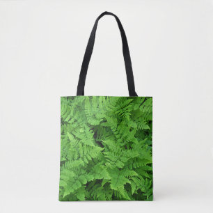 Groene schoonheid tote bag
