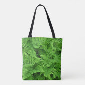 Groene schoonheid tote bag (Achterkant)