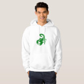 Groene Schorpioen Embleem Sweatshirt – Spiritueel (Voorkant volledig)