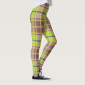 Groene Schotse speldengroene Leggings (Rechts)