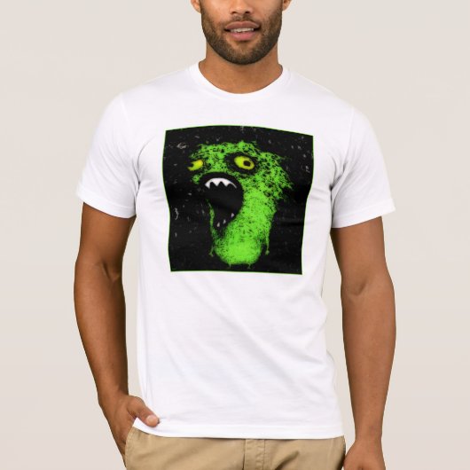 groene schreeuw t-shirt (Voorkant)