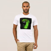 groene schreeuw t-shirt (Voorkant volledig)