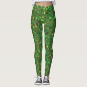 Groene Sci-Fi-Leggings Leggings (Voorkant)