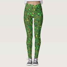 Groene Sci-Fi-Leggings