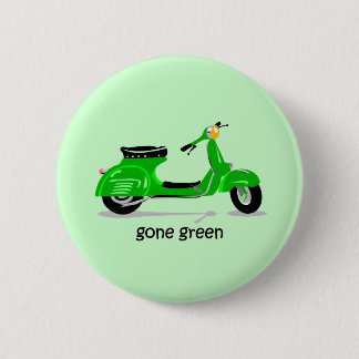 groene scooter ronde button 5,7 cm